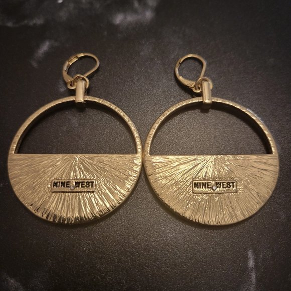 Nine West Cheetah Print Earrings - Picture 2 of 4